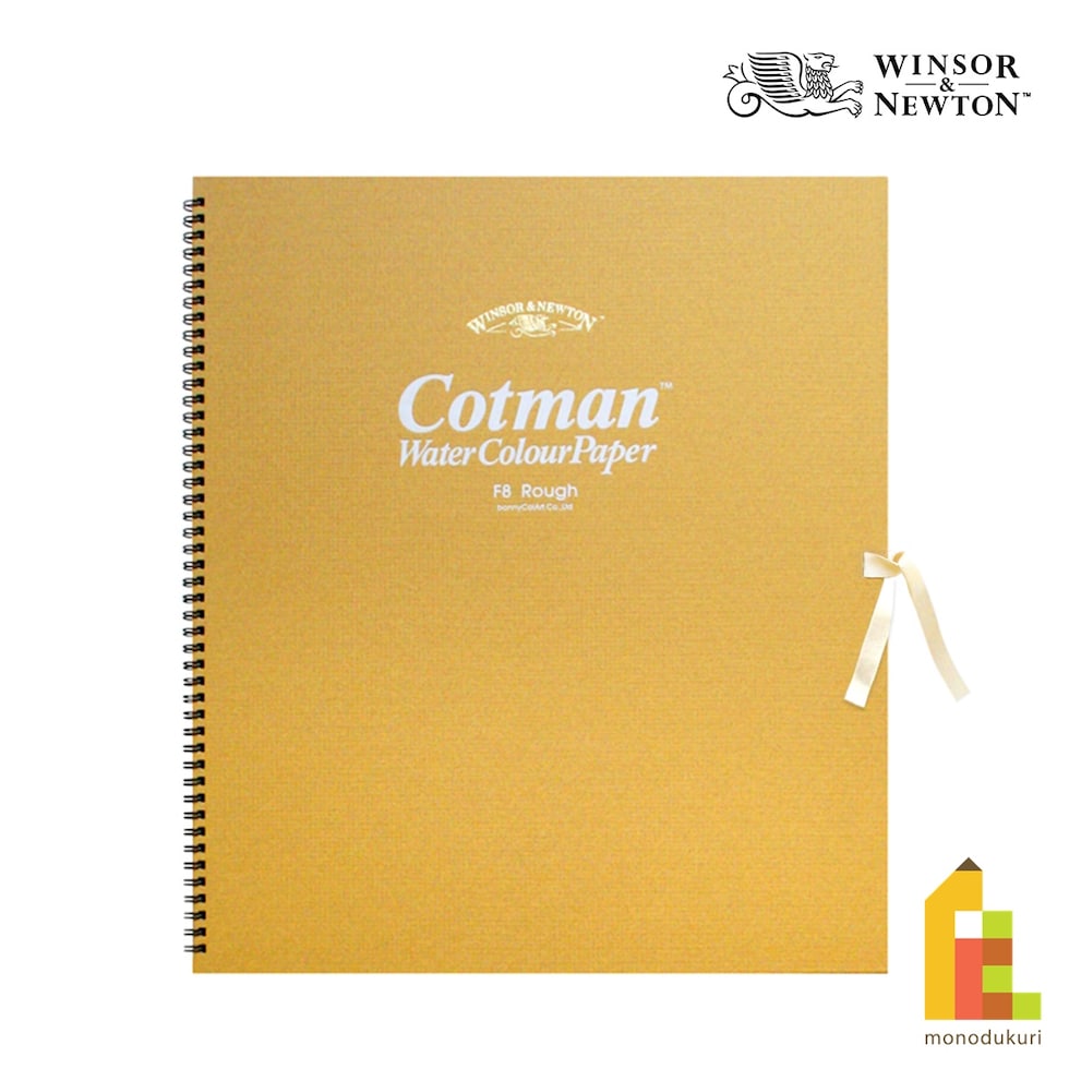 W&N ウィンザーニュートン コットマンスケッチブック粗目 F8 (380x455mm/18枚)