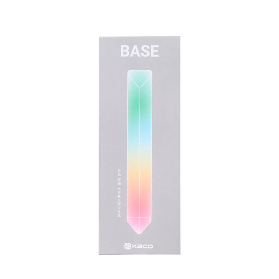 KACO BASE アクリル ゲルインクボールペン 12色セット カラーペンセット アクリル ジェルペン 顔料インク