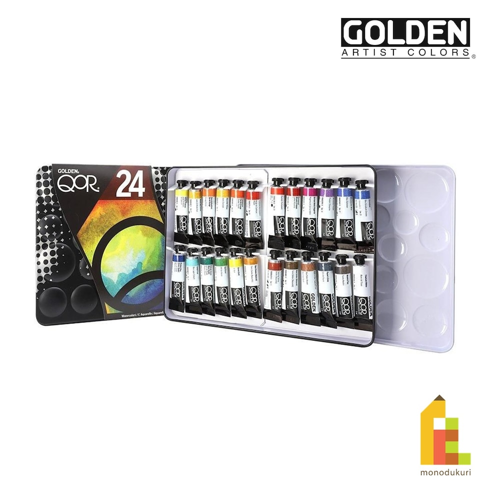Golden QOR水彩 0020 5ml 24色セット  (13300020)