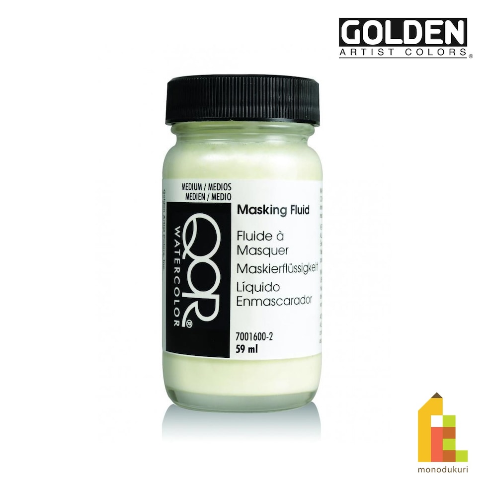 Golden QOR水彩メディウム 59ml 1600 マスキング フルイド  (13302600)