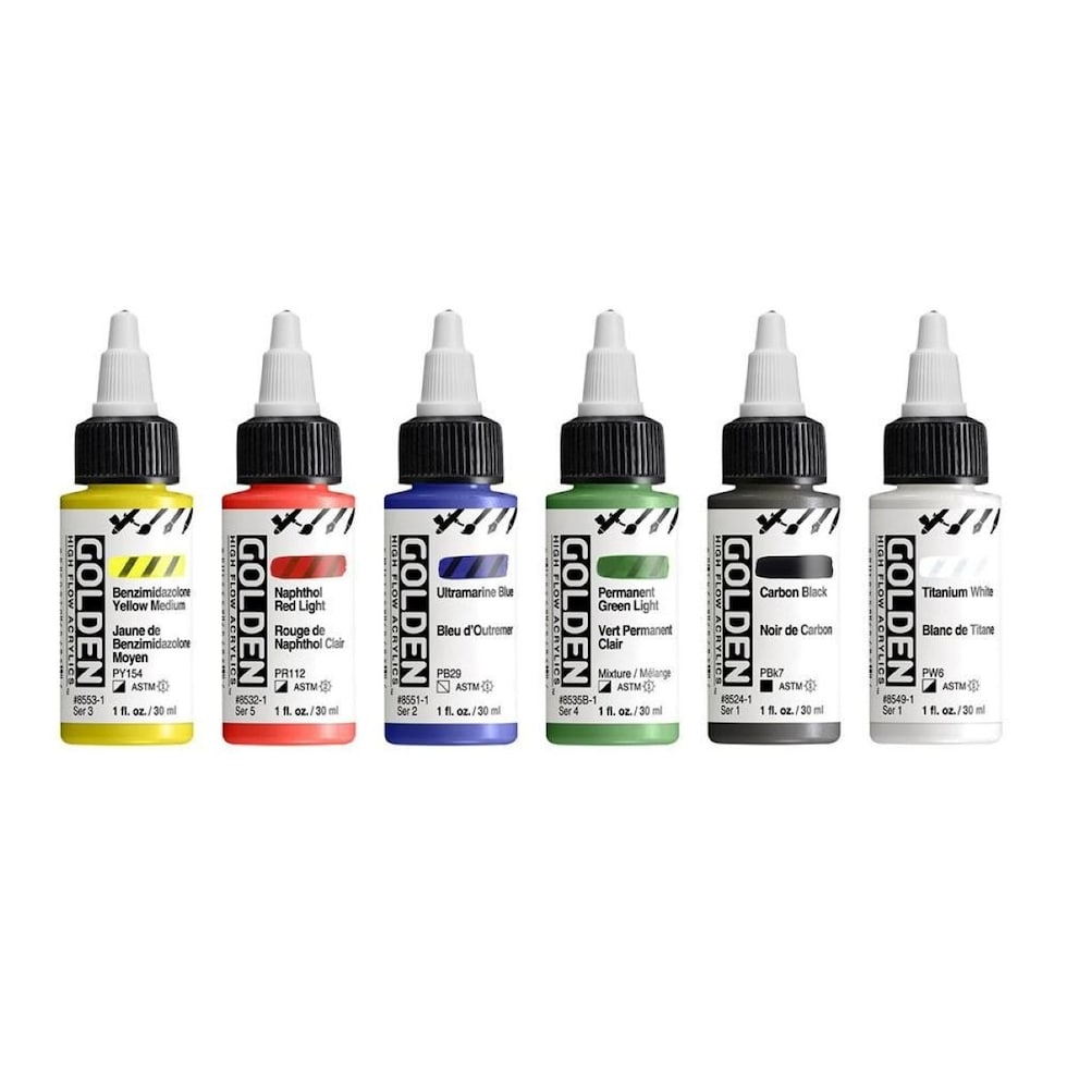 ゴールデン アクリックス ハイフロー 30ml 068 イントロ6色セット (13120068)