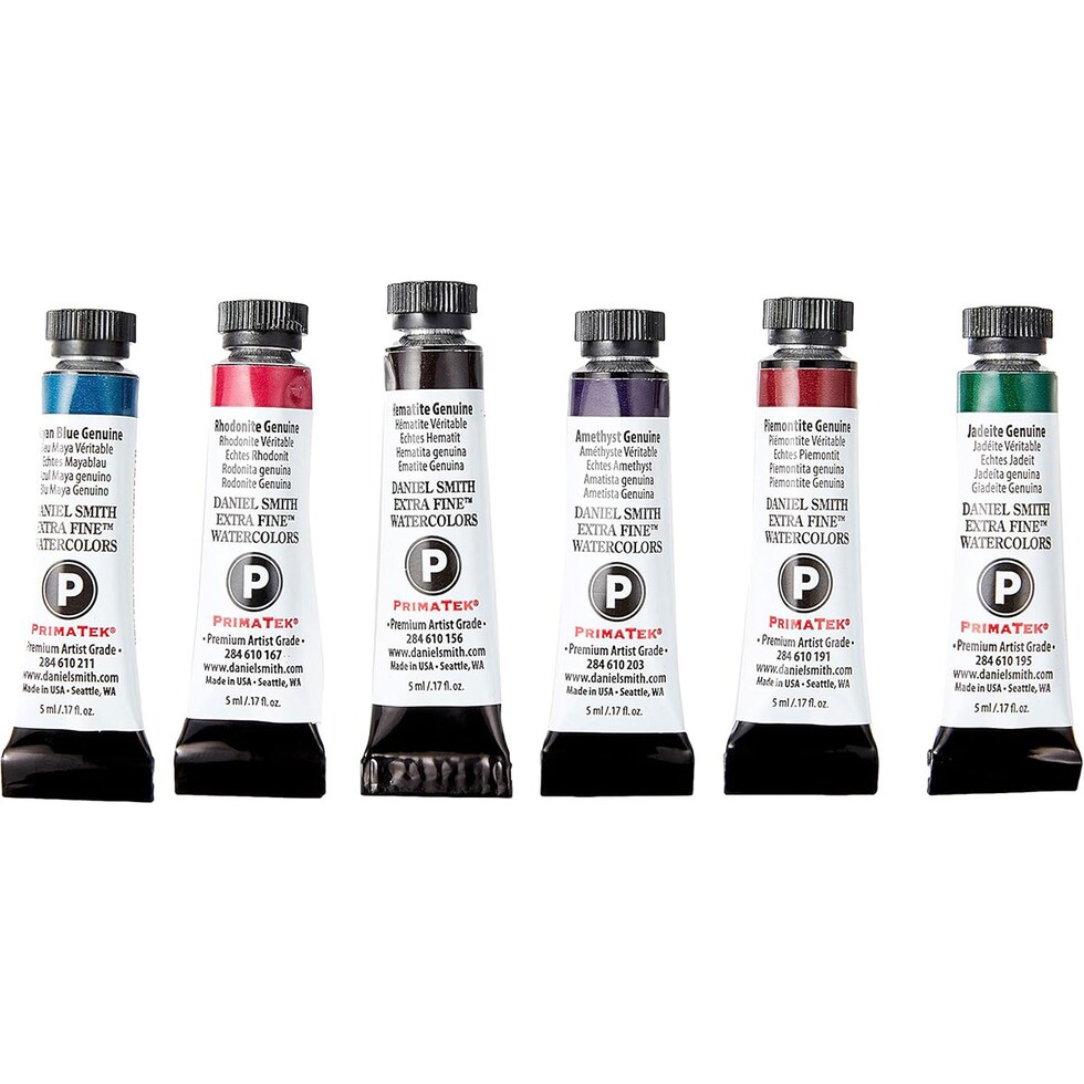 ダニエルスミス ウォーターカラー 5mlチューブ ミネラルミックス6色セット (285610103)
