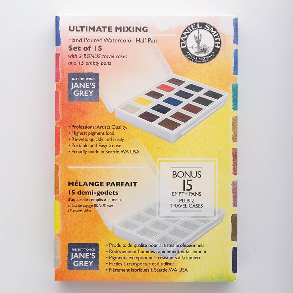 ダニエルスミス ウォーターカラー ハーフパン アルティメイトミックス15色セット (285650009)