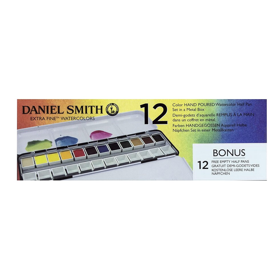 ダニエルスミス ウォーターカラー ハーフパン 12色セット (285650107)