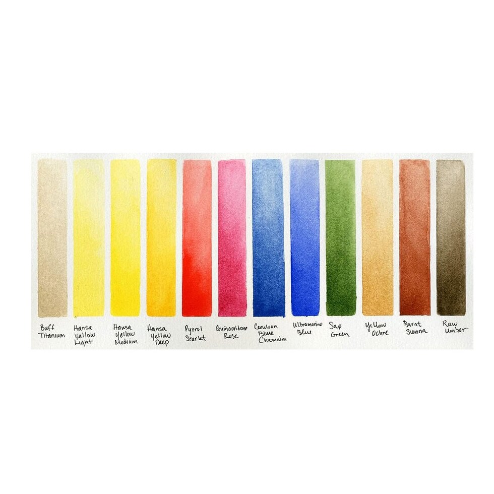 ダニエルスミス ウォーターカラー ハーフパン 12色セット (285650107)