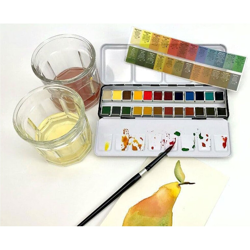 ダニエルスミス ウォーターカラー ハーフパン 24色セット (285650113)