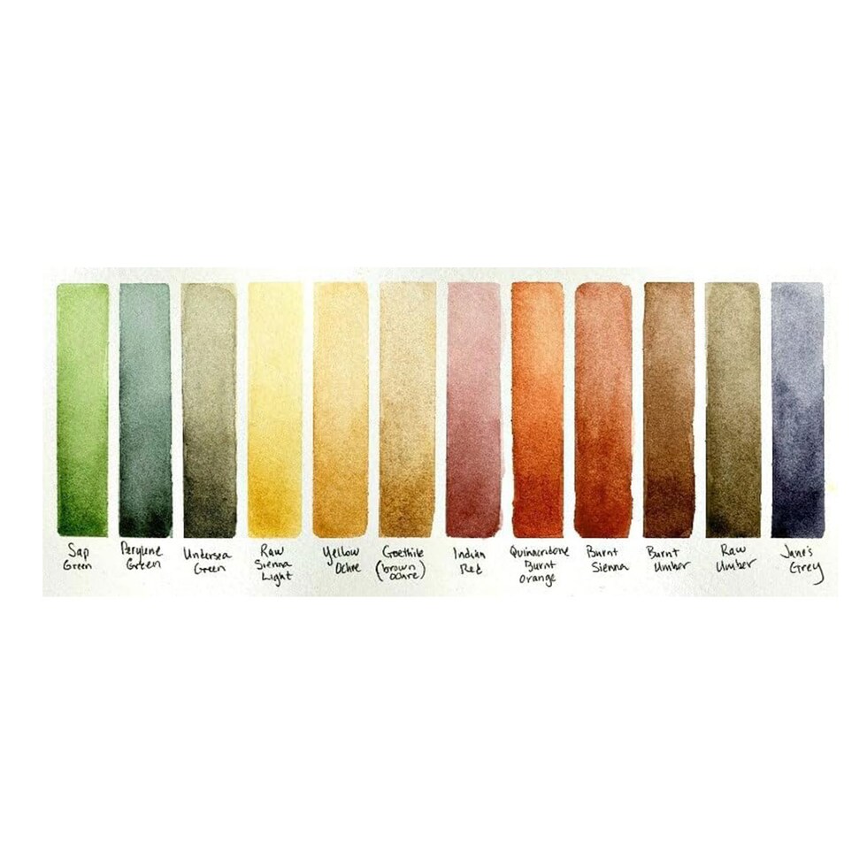 ダニエルスミス ウォーターカラー ハーフパン 24色セット (285650113)