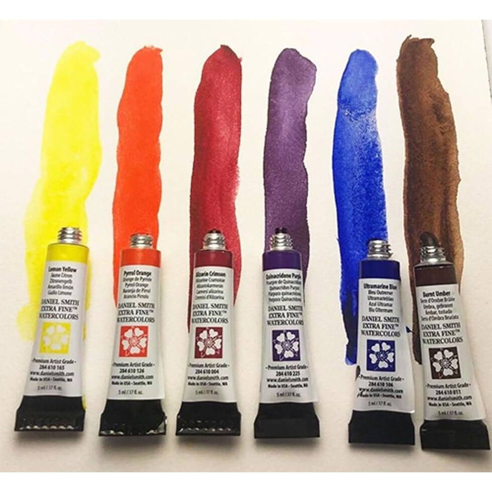 ダニエルスミス ウォーターカラー 5mlチューブ ジャンセン・コーズ6色セット(1) (285610405)