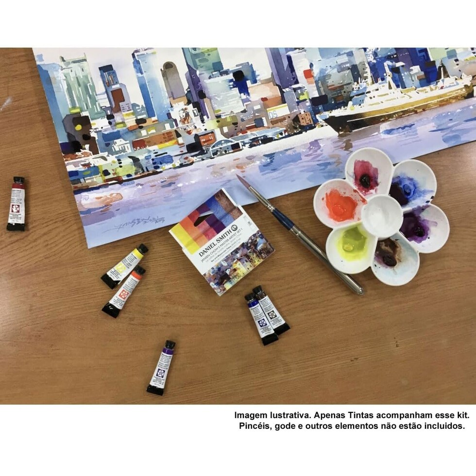 ダニエルスミス ウォーターカラー 5mlチューブ ジャンセン・コーズ6色セット(1) (285610405)