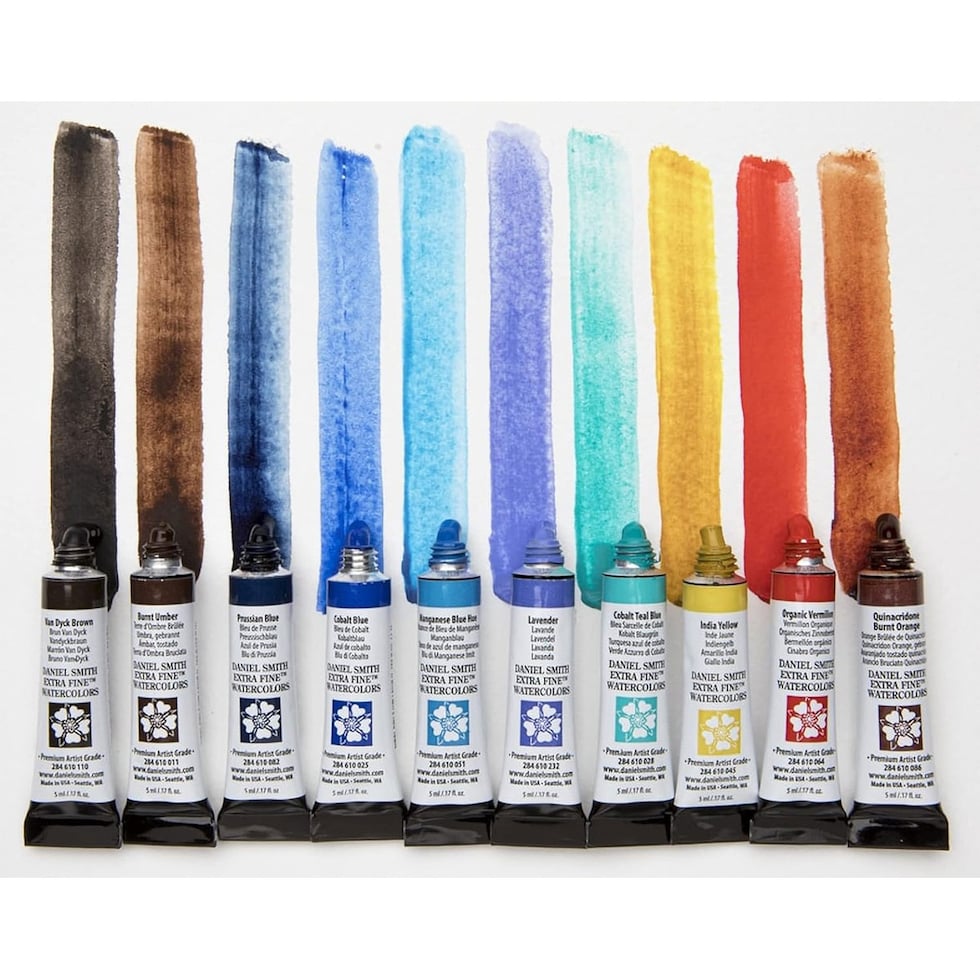 ダニエルスミス ウォーターカラー 5mlチューブ アンガス・マックワンズ10色セット (285610434)