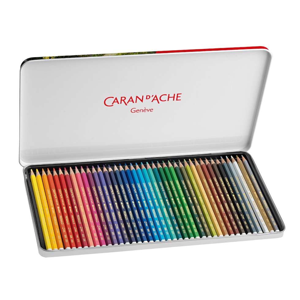 カランダッシュ(Caran d'Ache) 0999-340 プリズマロ 40色セット (618235)