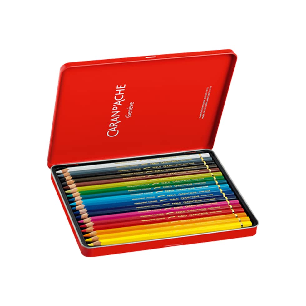 カランダッシュ 0666-318 パブロ色鉛筆 18色セット