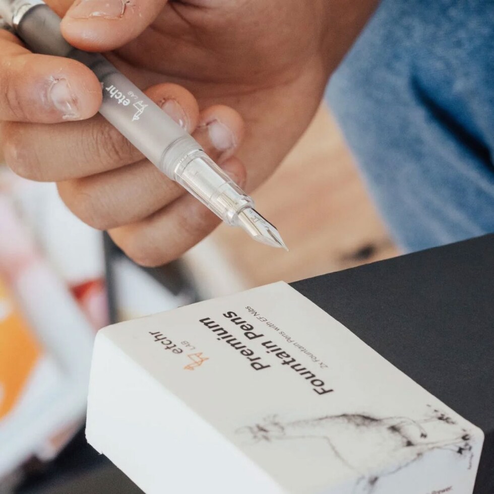 エッチャー(Etchr) プレミアム万年筆2本セット (275253)