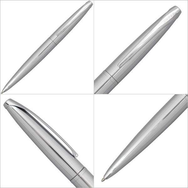 クロス ATX トランスルーセントブルーラッカー ボールペン (N882-37)