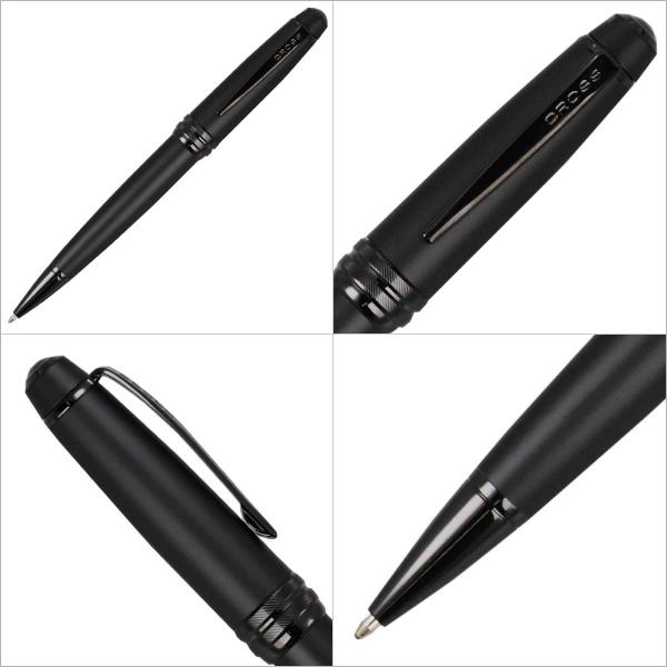 クロス ベイリー マットブラックラッカー ボールペン (NAT0452-19)