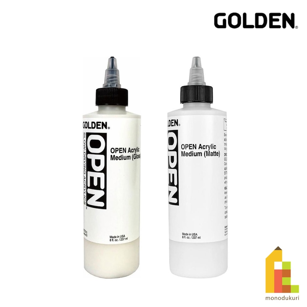 ゴールデン アクリリックス オープン 237ml 3725 アクリリック メディウム グロス (13165725)