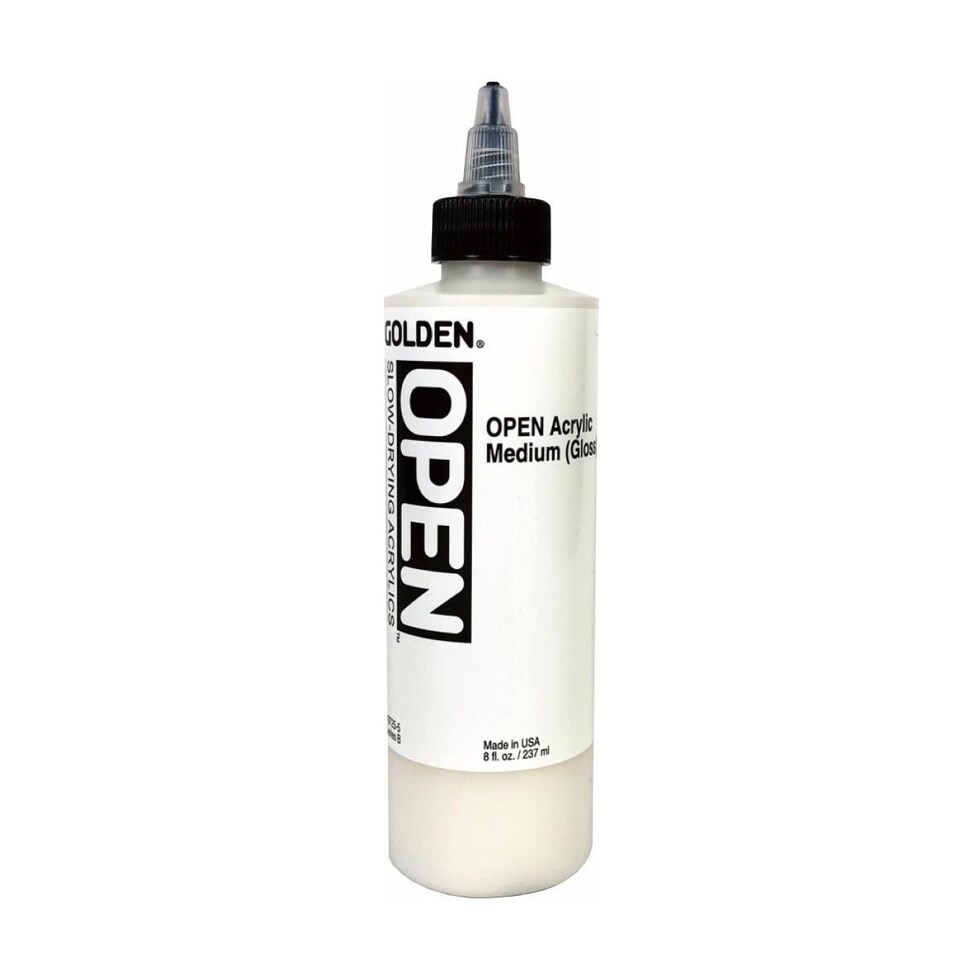 ゴールデン アクリリックス オープン 237ml 3725 アクリリック メディウム グロス (13165725)