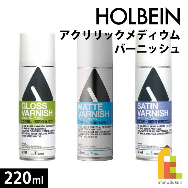 ホルベイン アクリリックメディウム マット バーニッシュ 220ml AM592