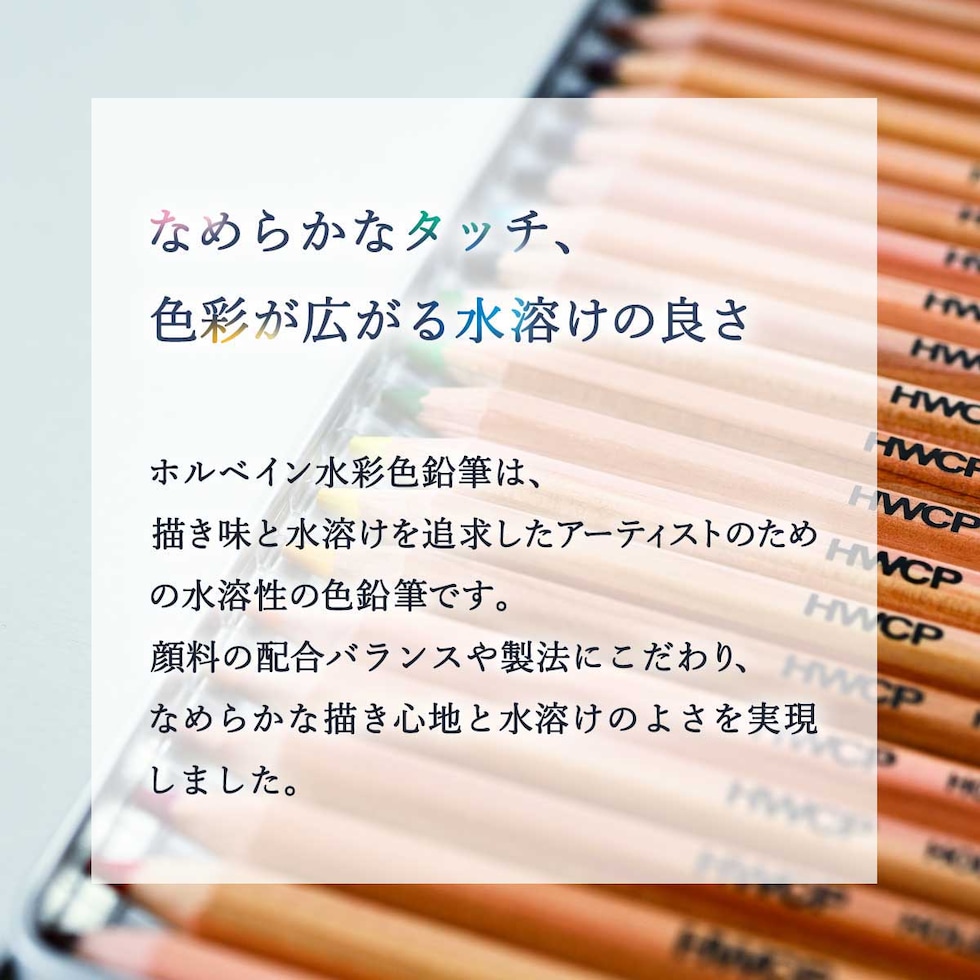 ホルベイン 水彩色鉛筆 WP079 シャドーグリーン (21079)