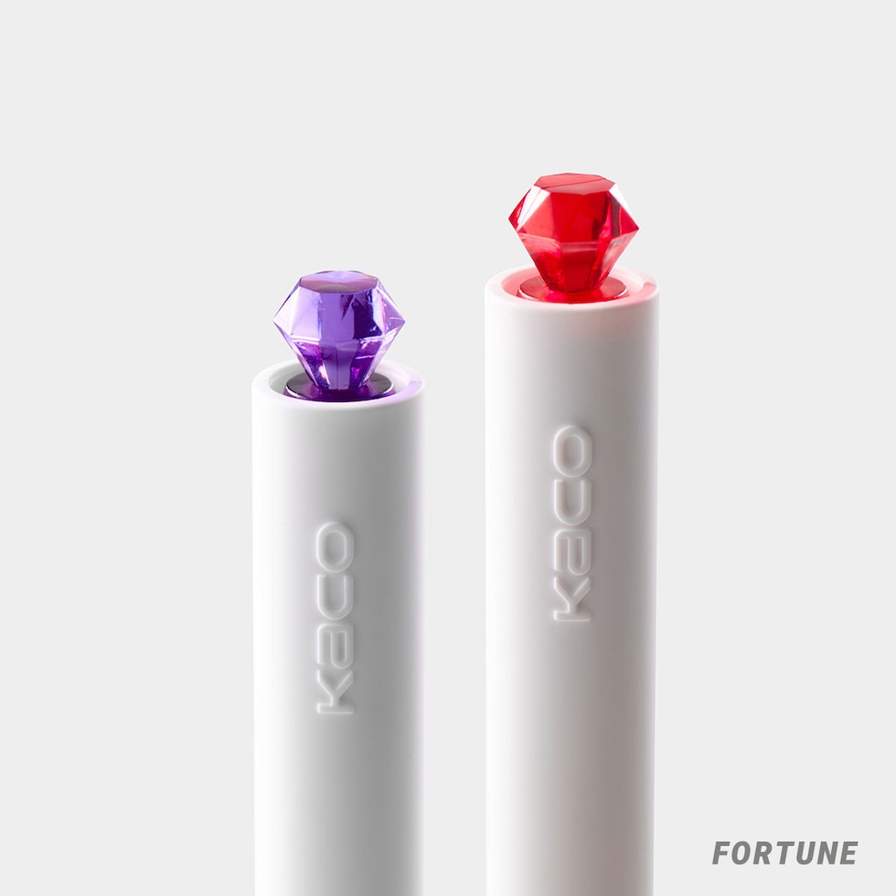 KACO FIRST ゲルインク ボールペン2本セット (FORTUNE/LUCKY) ネコポス可