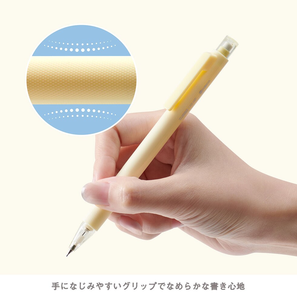 KACO TURBO シャープペンセット 0.5mm替芯付き 全5色 (Pink/Yellow/Green/Blue/Purple) ターボ シャーペン ネコポス可