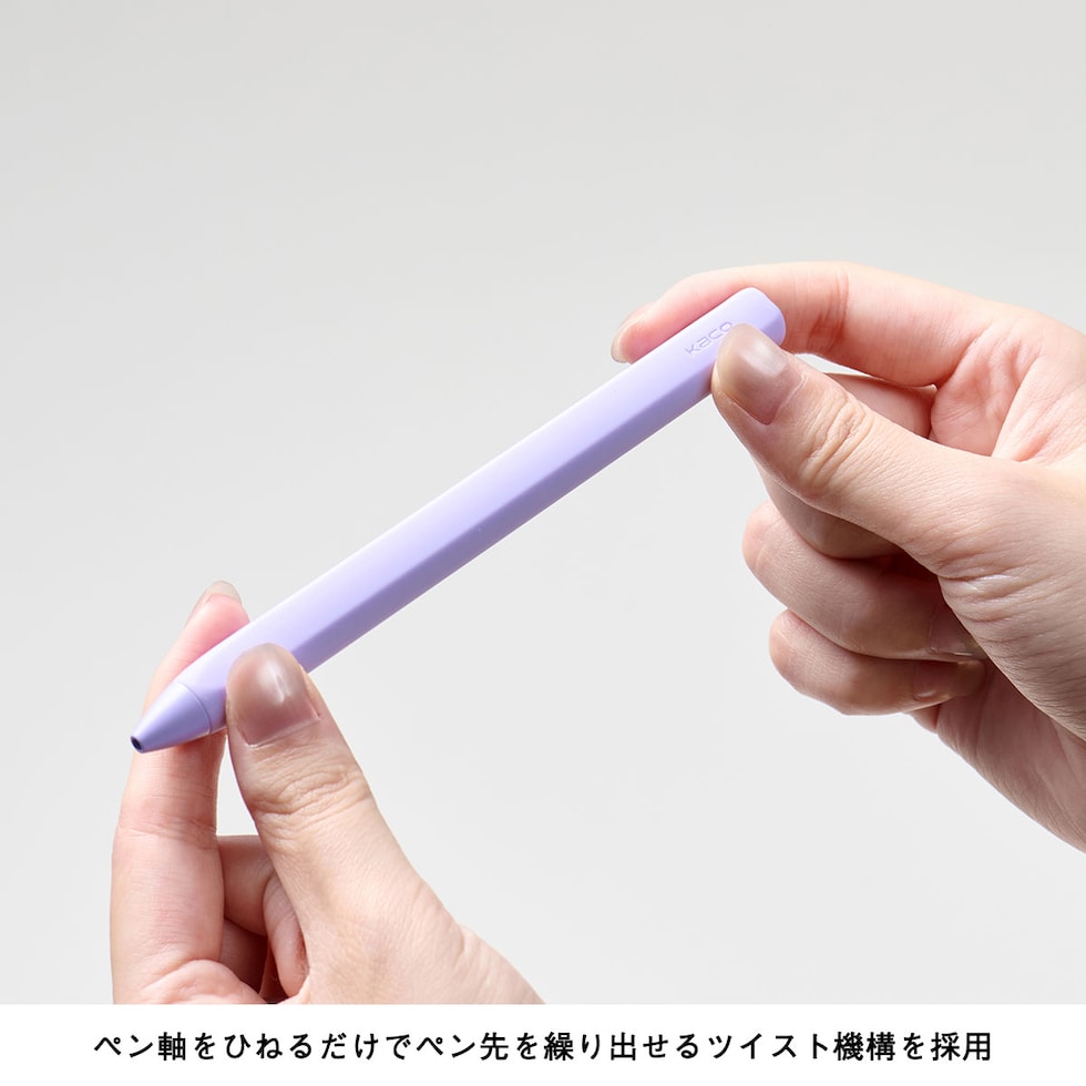 KACO TWIST ボールペン 0.5mm 全7色 (Purple/Orange/Green/Blue/Black/LHPK/サクラ) ツイスト ネコポス可