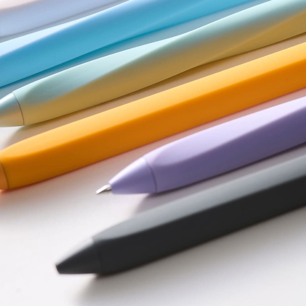 KACO TWIST ボールペン 0.5mm 全7色 (Purple/Orange/Green/Blue/Black/LHPK/サクラ) ツイスト ネコポス可