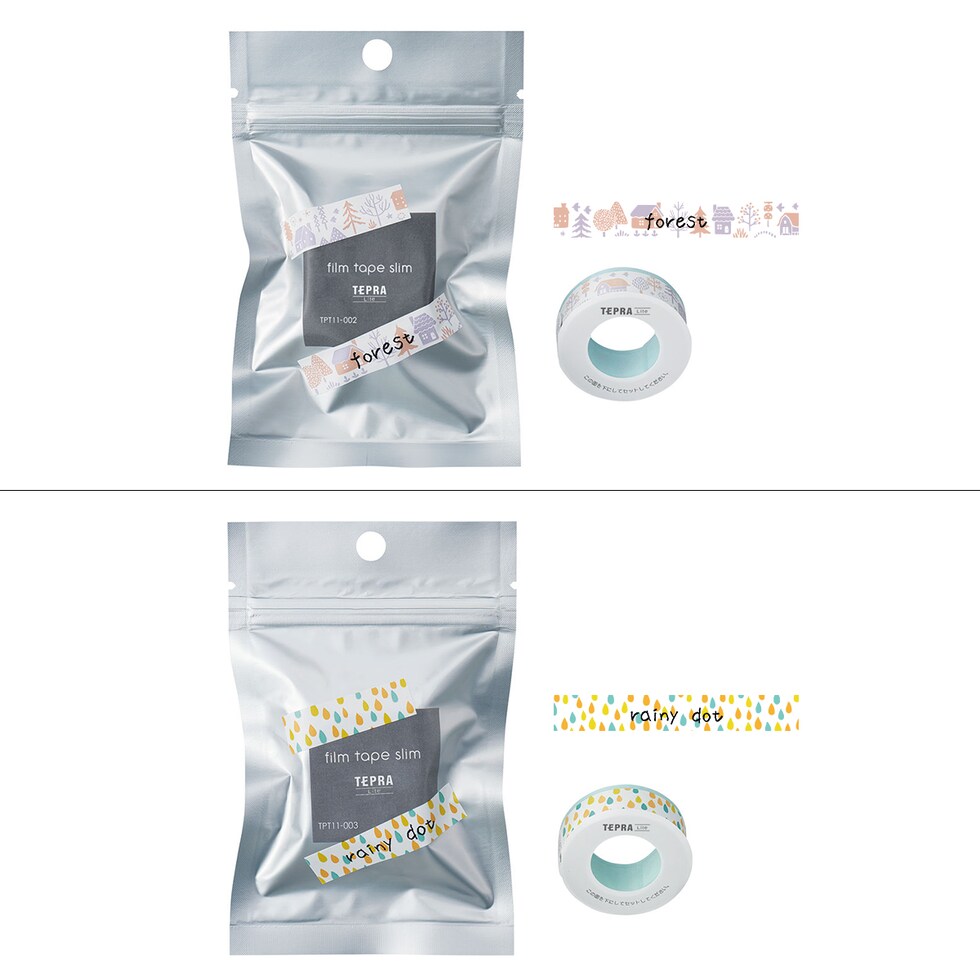 キングジム(Kingjim) Liteフィルムテ－プ ホワイト (TPT11-006) 11mm幅