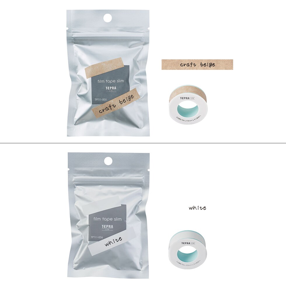 キングジム(Kingjim) Liteフィルムテ－プ ホワイト (TPT11-006) 11mm幅