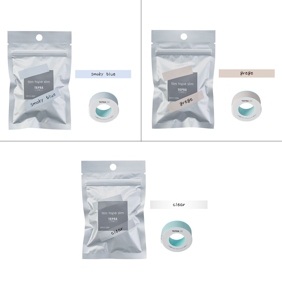 キングジム(Kingjim) Liteフィルムテ－プ ホワイト (TPT11-006) 11mm幅