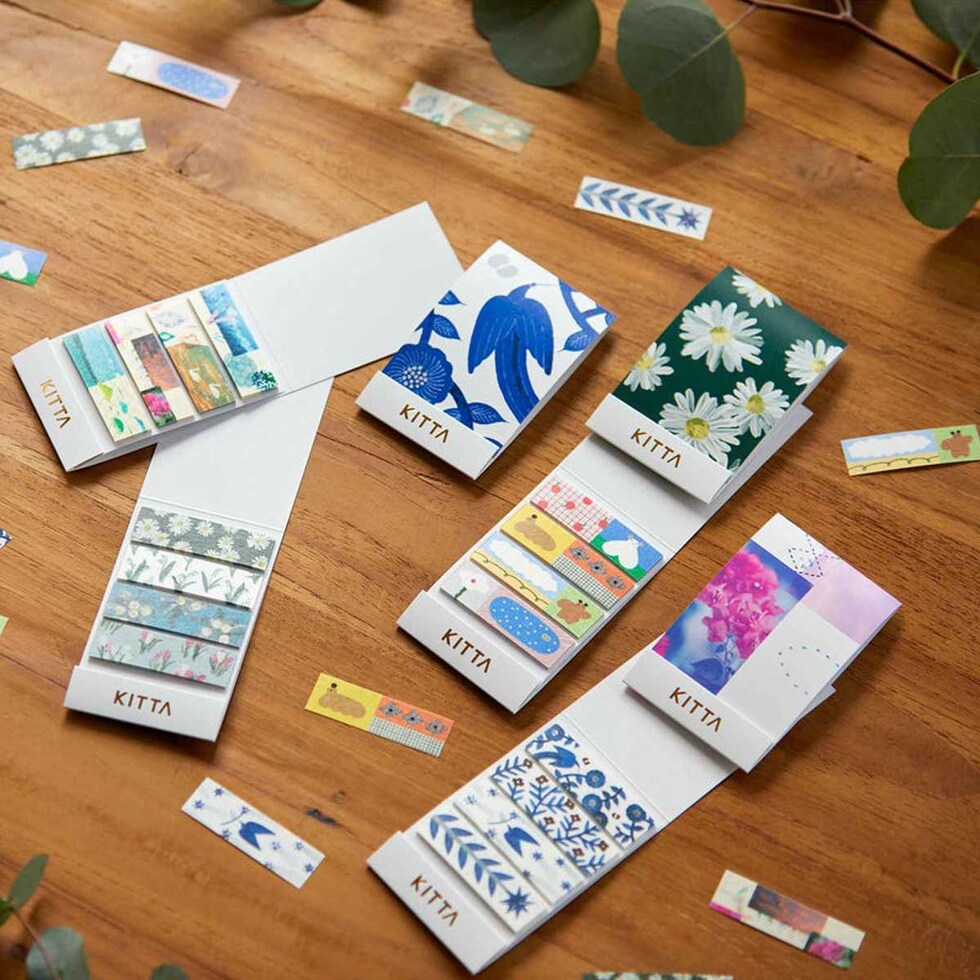 キングジム(Kingjim) キッタ フラワー9 (KIT074) マスキングテープ シール