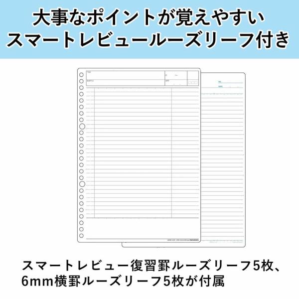 マルマン B5 バインダー セッション レッド(F310-01)