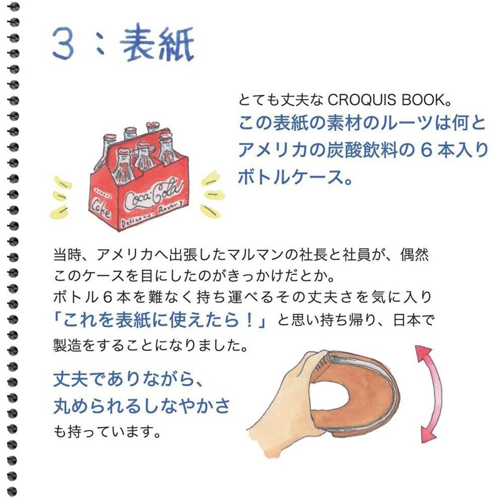 マルマン ポケットクロッキー S162 クリーム