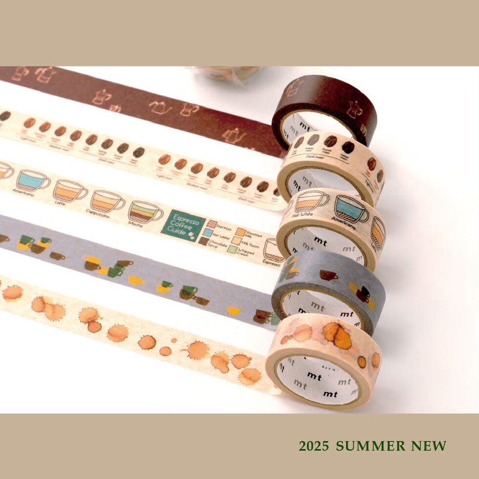 カモ井加工紙 マスキングテープ mt upcycle tape 15mm×5m (MT01UP01?MT01UP05) ネコポス可 マステ アップサイクル