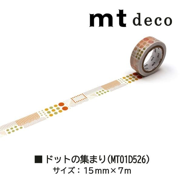 カモ井加工紙 新柄21AW mt 1P 501 クロス・ドット (MT01D501)