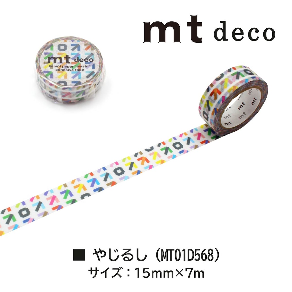 カモ井加工紙 mt 1P 細かいギンガムチェック・ピンク 15mm×7m (MT01D564)