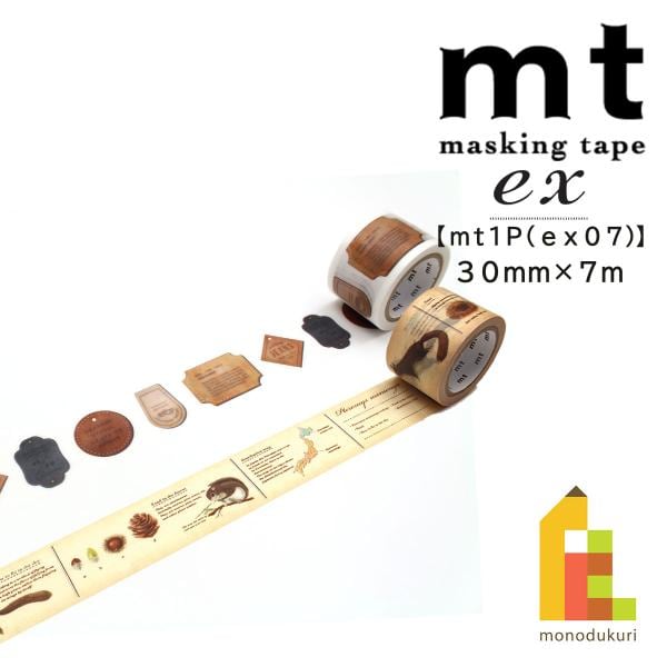 カモ井加工紙 22AW新柄 mt1p 図鑑・モモンガ 30mm×7m(MTEX1P215)