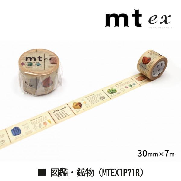 カモ井加工紙 mt ex 図鑑・海洋生物 30mm×7m (MTEX1P70R)