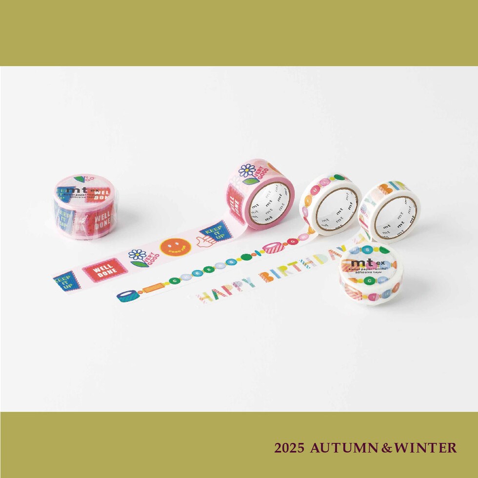 カモ井加工紙 mt ex Happy birthday 15mm×5m (MTEX1P261)