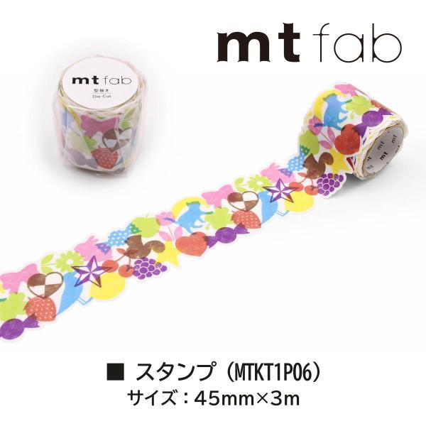 カモ井加工紙 mt fab(型抜きテープ) 花とパール (MTKT1P11)