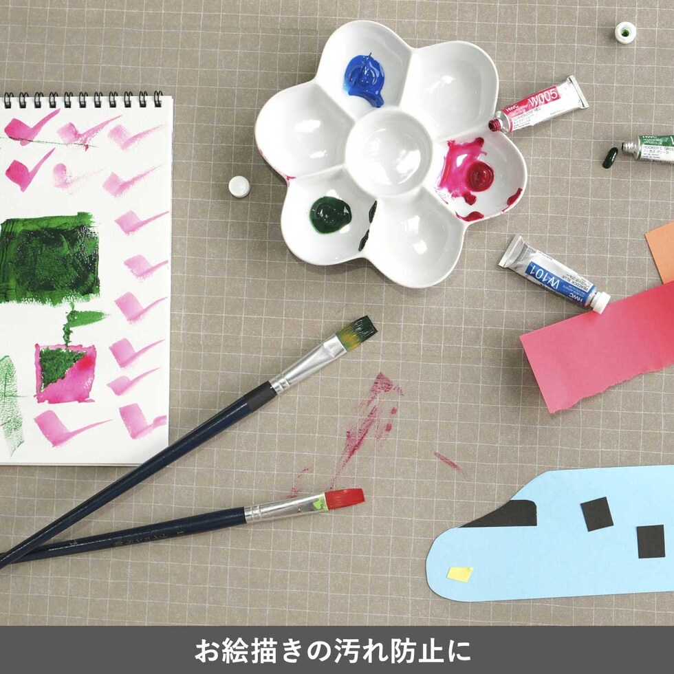 カモ井加工紙 mtまもラップカッター箱入 ライトグリーン×ドット・ピンク (MTMWRP03)