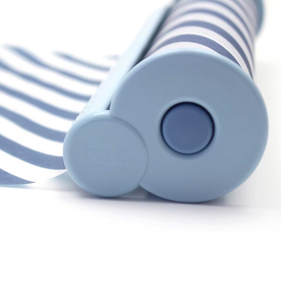 カモ井加工紙 mtまもラップカッター箱入 ライトグリーン×ドット・ピンク (MTMWRP03)