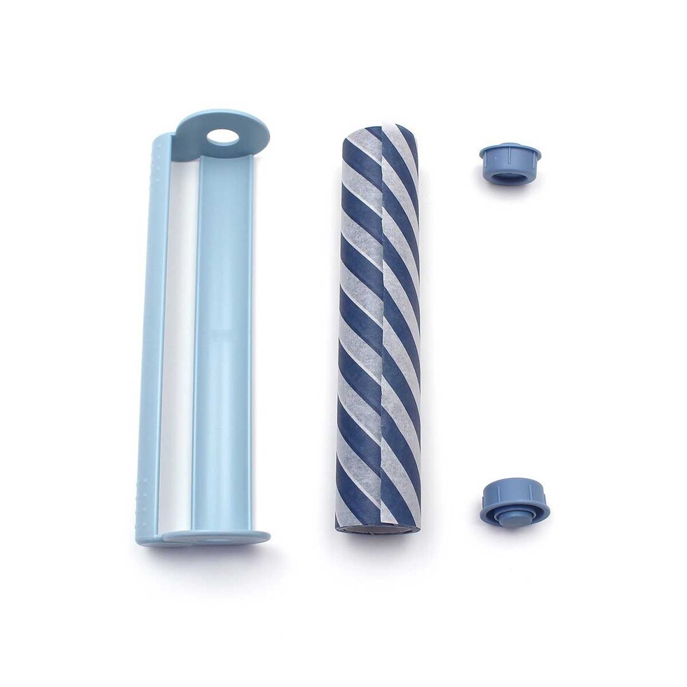 カモ井加工紙 mtまもラップカッター箱入 ライトグリーン×ドット・ピンク (MTMWRP03)