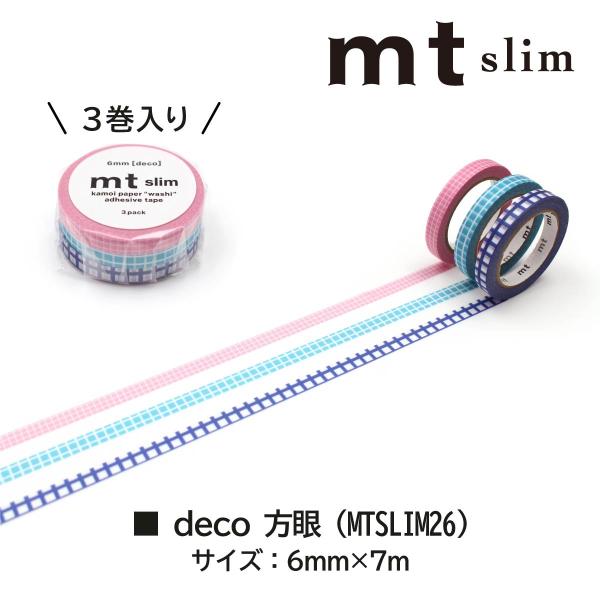 カモ井加工紙 mt slim deco 方眼 (MTSLIM26)