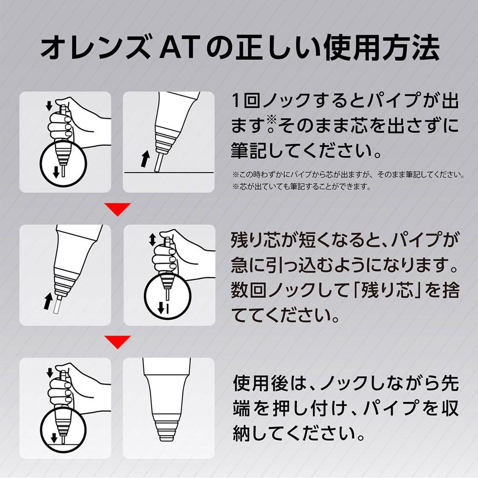 ぺんてる オレンズAT マルチパッケージセット ダークレッド【限定品】 (P2005-BMPTP)