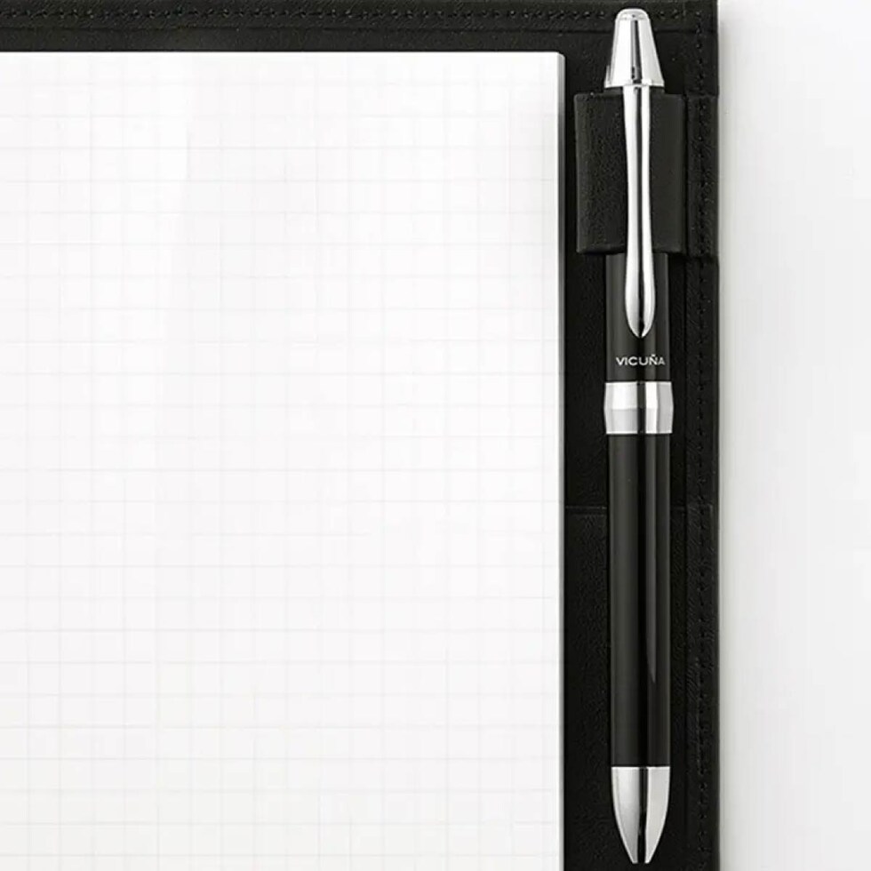 ぺんてる ビクーニャ EX1シリーズ 多機能ペン レッド軸 (XBXW1375B)