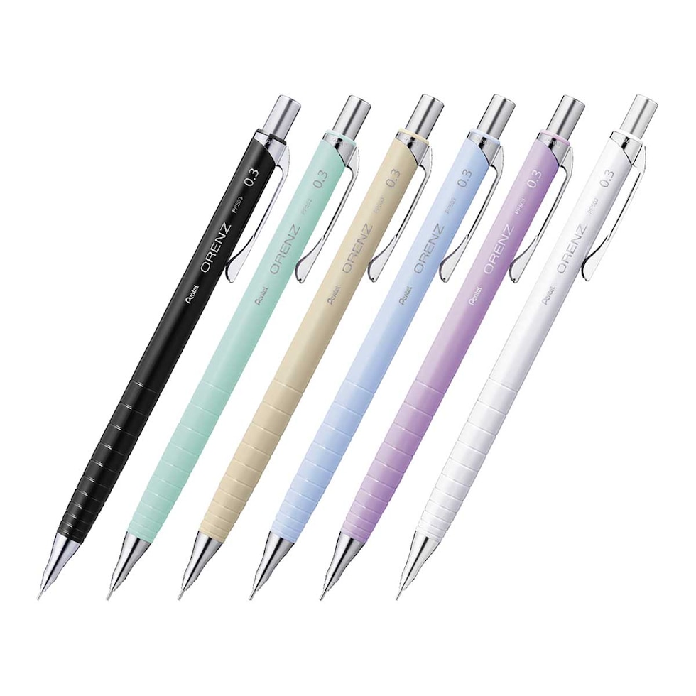 オレンズ シャープペンシル 0.3 ホワイト軸 (XPP503-RW)