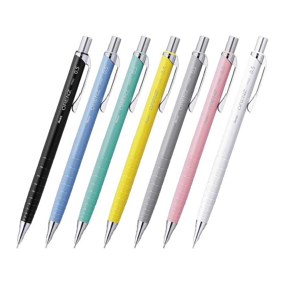 ぺんてる オレンズ シャープペンシル 0.5 オーシャングリーン軸 (XPP505-RD3)