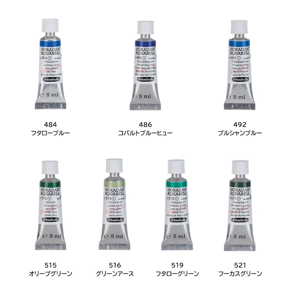 シュミンケ ホラダム透明水彩絵具2号(5ml)チューブ 031 オネッツ (オックスゴール)