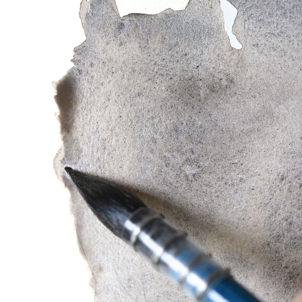 Schmincke シュミンケ ホラダム透明水彩絵具2号(5ml)チューブ 988 ランダムグレー Random Grey 数量限定